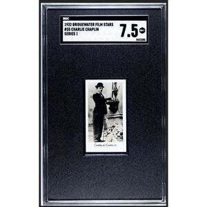 1932 Bridgewater Charles Chaplin SGC 7.5 Charlie Chaplin, City Lights Tramp